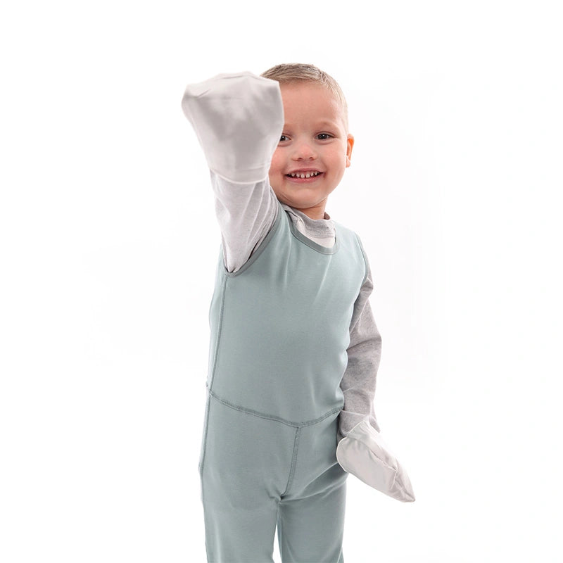 Inseam-free Dungarees
