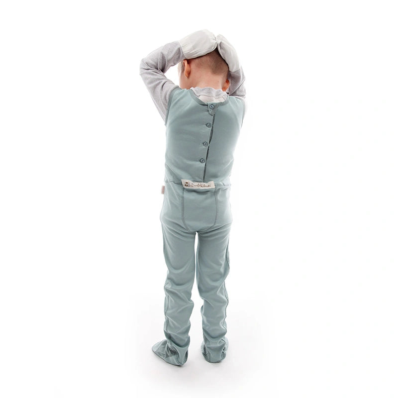 Inseam-free Dungarees