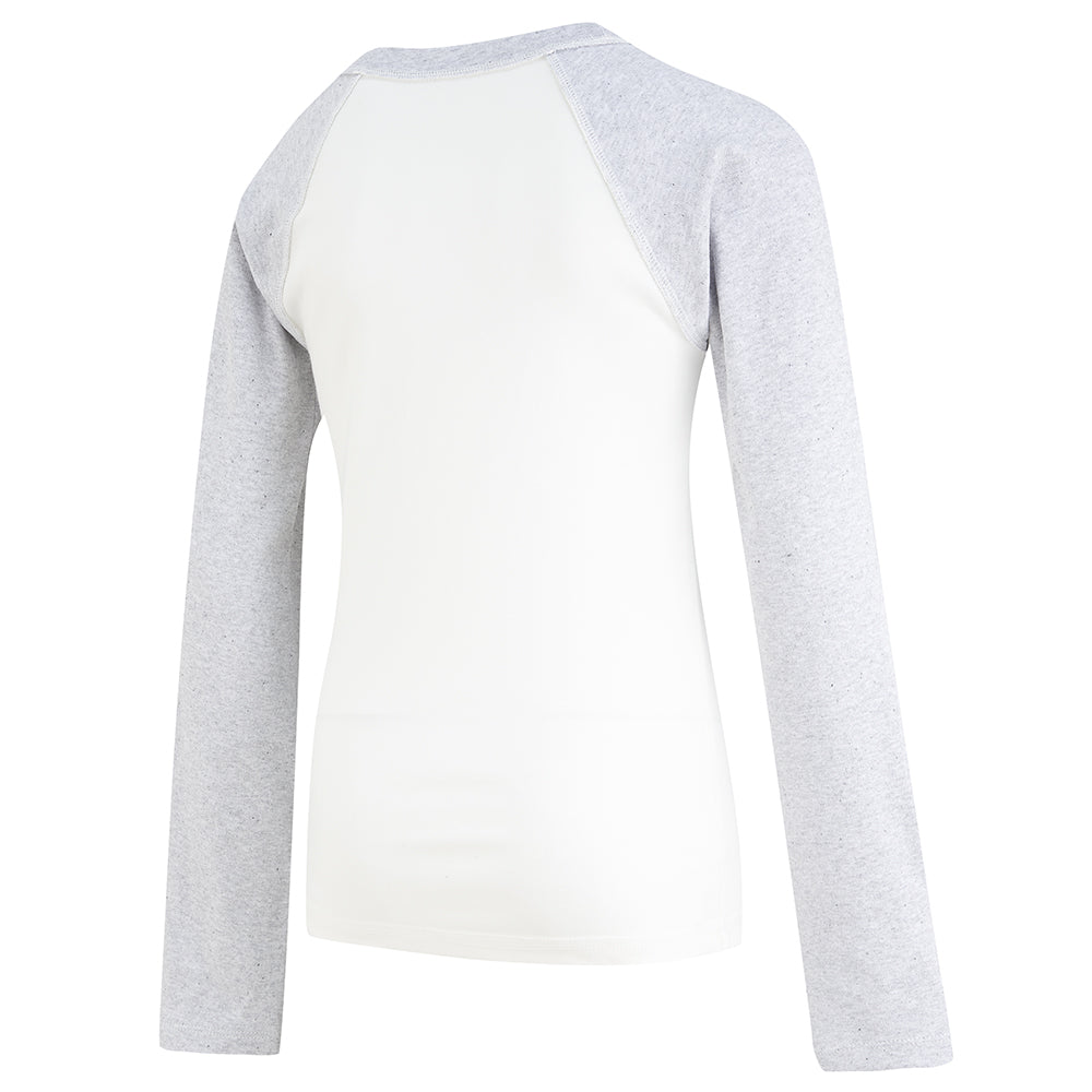 Baseball style PJs tops with opening silk mitts for kids with eczema